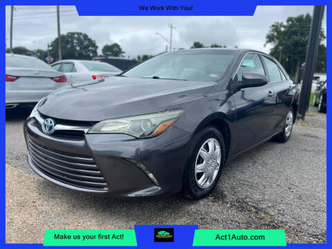 2017 Toyota Camry Hybrid for sale at Action Auto Specialist in Norfolk VA