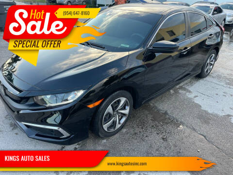 2020 Honda Civic for sale at KINGS AUTO SALES in Hollywood FL