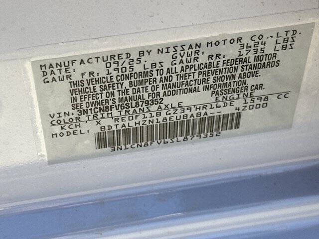 2025 Nissan Versa SR