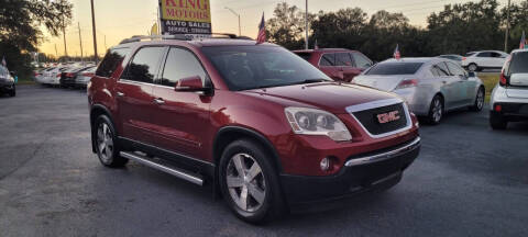 2010 GMC Acadia for sale at King Motors Auto Sales LLC in Mount Dora FL