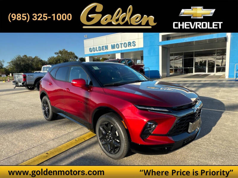 2025 Chevrolet Blazer for sale at GOLDEN MOTORS in Cut Off LA