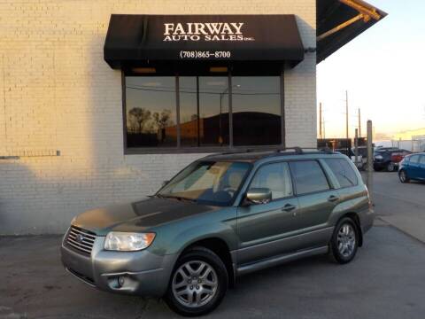 2007 Subaru Forester for sale at FAIRWAY AUTO SALES, INC. in Melrose Park IL