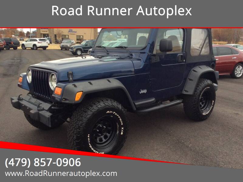 2002 Jeep Wrangler for sale at Road Runner Autoplex in Russellville AR