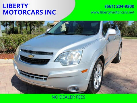 2014 Chevrolet Captiva Sport for sale at LIBERTY MOTORCARS INC in Royal Palm Beach FL