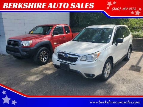 2014 Subaru Forester for sale at BERKSHIRE AUTO SALES in Torrington CT