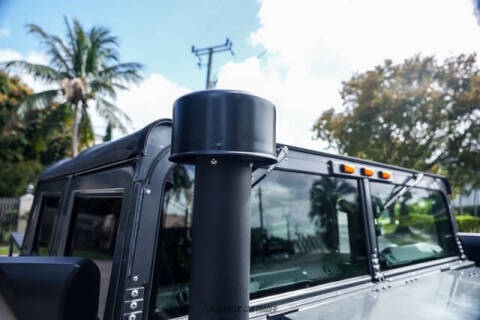 2003 HUMMER H1 Open Top