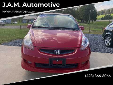 2007 Honda Fit for sale at J.A.M. Automotive in Surgoinsville TN