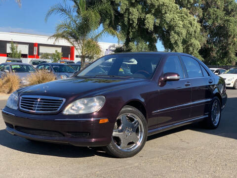 2001 Mercedes-Benz S-Class for sale at SHOMAN AUTO GROUP in Davis CA