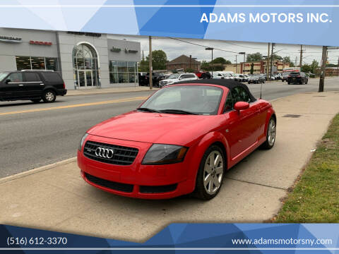 2003 Audi TT for sale at Adams Motors INC. in Inwood NY