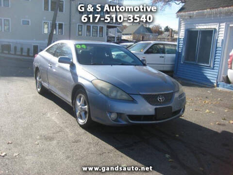 2004 Toyota Camry Solara for sale at G & S Auto Service in Roslindale MA