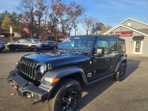 2020 Jeep Wrangler Unlimited for sale at Auto Point Motors, Inc. in Feeding Hills MA