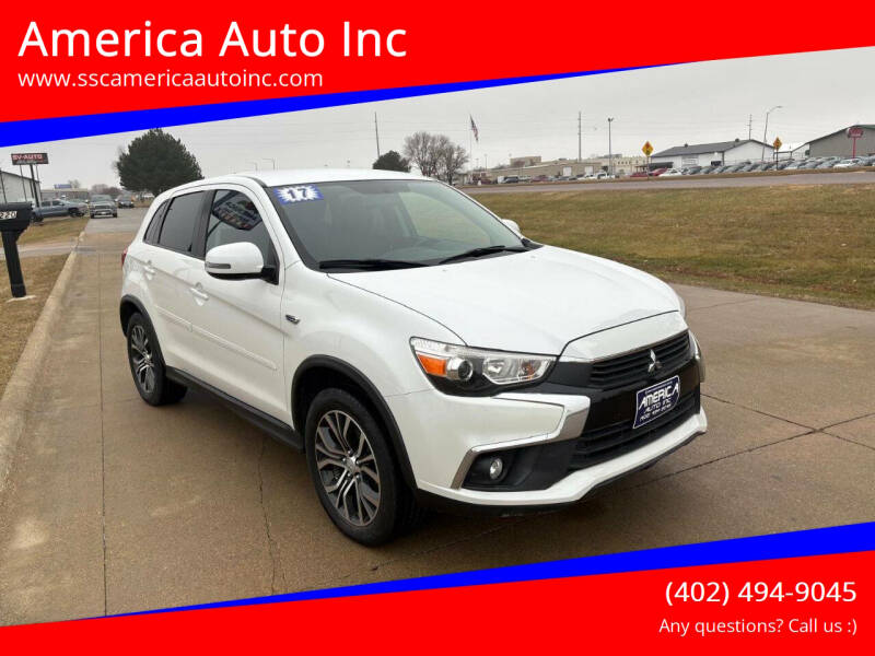 2017 Mitsubishi Outlander Sport for sale at America Auto Inc in South Sioux City NE