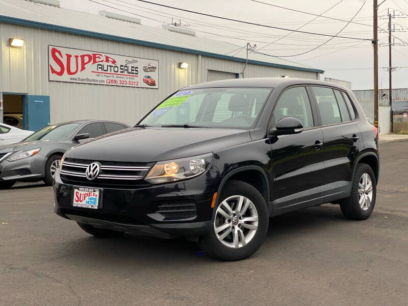 2012 Volkswagen Tiguan for sale at SUPER AUTO SALES STOCKTON in Stockton CA