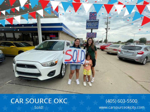 2014 Mitsubishi Outlander Sport for sale at CAR SOURCE OKC in Oklahoma City OK