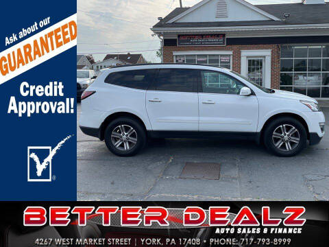 2017 Chevrolet Traverse for sale at Better Dealz Auto Sales & Finance in York PA
