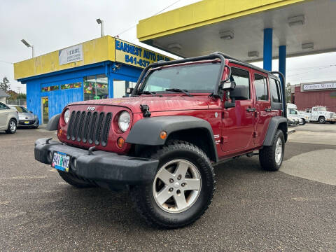 2013 Jeep Wrangler Unlimited for sale at Earnest Auto Sales in Roseburg OR