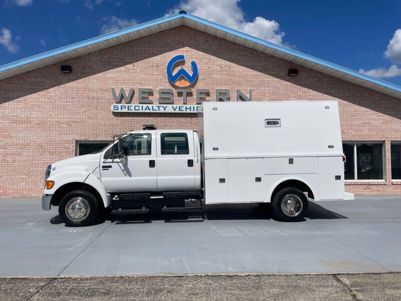 2011 Ford F650 KUV Service Utility Truck for sale at Western Specialty Vehicle Sales in Braidwood IL
