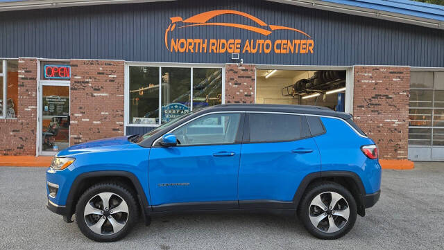 2018 Jeep Compass for sale at North Ridge Auto Center LLC in Madison, OH