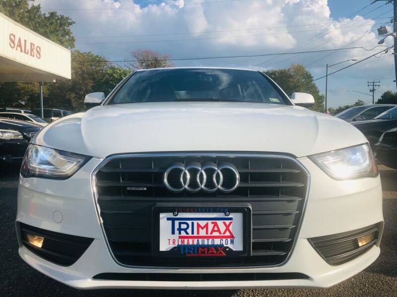 2013 Audi A4 for sale at Trimax Auto Group in Norfolk VA