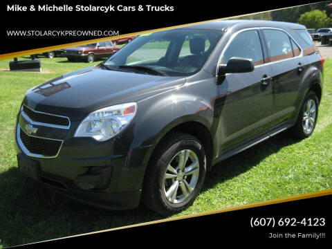 2013 Chevrolet Equinox for sale at Mike and Michelle Stolarcyk Cars and Trucks in Whitney Point NY