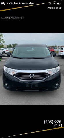 2013 Nissan Quest for sale at Right Choice Automotive in Rochester NY