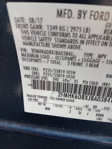 2018 Ford Flex Limited