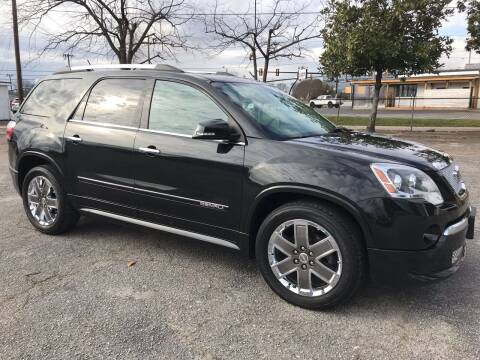 2011 GMC Acadia for sale at Cherry Motors in Greenville SC