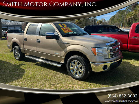2013 Ford F-150 for sale at Smith Motor Company, Inc. in Mc Cormick SC
