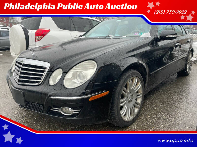 2007 Mercedes-Benz E-Class for sale at Philadelphia Public Auto Auction in Philadelphia PA