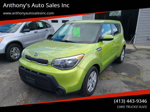 2016 Kia Soul for sale at Anthony's Auto Sales Inc in Pittsfield MA