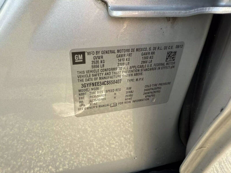 2012 Cadillac SRX Performance Collection