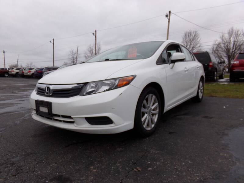 2012 Honda Civic for sale at Pool Auto Sales Inc in Spencerport NY