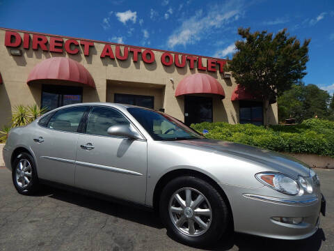 2008 Buick LaCrosse for sale at Direct Auto Outlet LLC in Fair Oaks CA