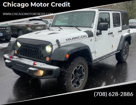 2016 Jeep Wrangler Unlimited for sale at Chicago Motor Credit in South Holland IL