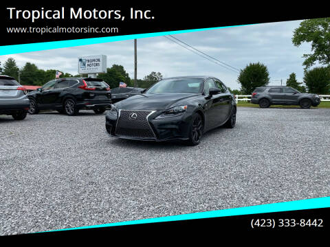 2016 Lexus IS 300 for sale at Tropical Motors, Inc. in Riceville TN