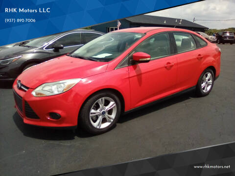 2014 Ford Focus for sale at RHK Motors LLC in West Union OH