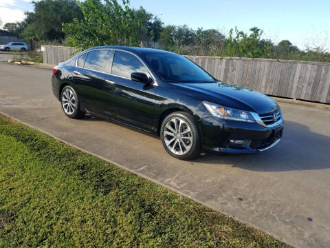 2015 Honda Accord for sale at MOTORSPORTS IMPORTS in Houston TX