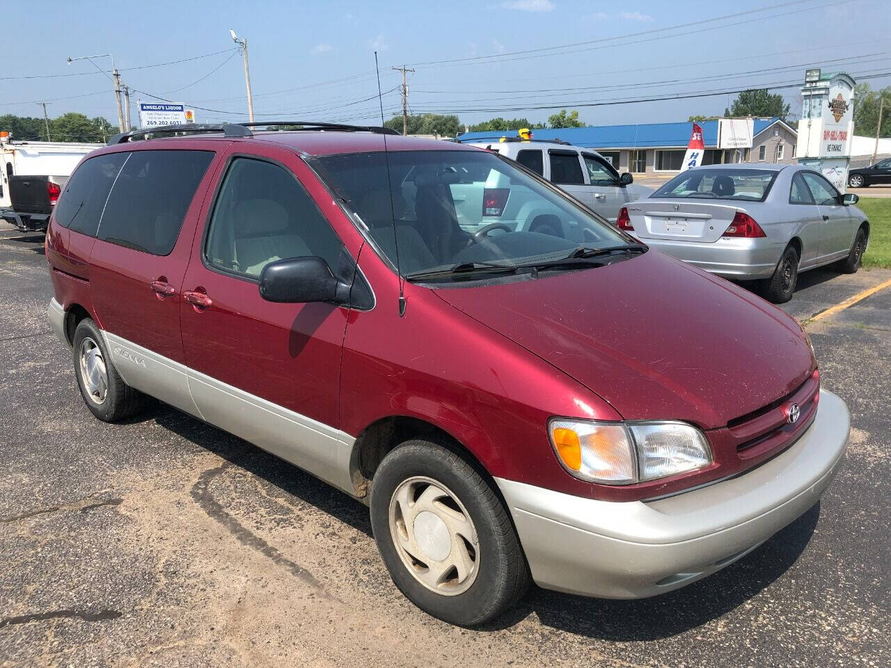 2000 toyota hot sale sienna van