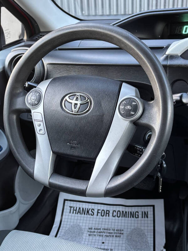 2012 Toyota Prius c Two