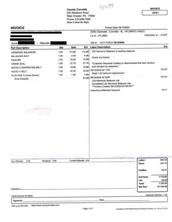 2005 Chevrolet Corvette