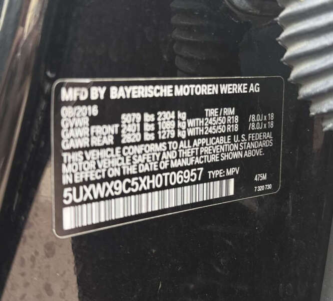 2017 BMW X3 xDrive28i