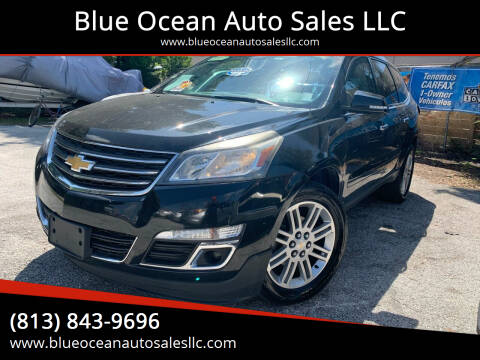2015 Chevrolet Traverse for sale at Blue Ocean Auto Sales LLC in Tampa FL