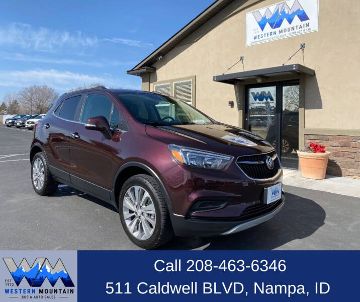 2018 Buick Encore for sale at Western Mountain Bus & Auto Sales in Nampa ID