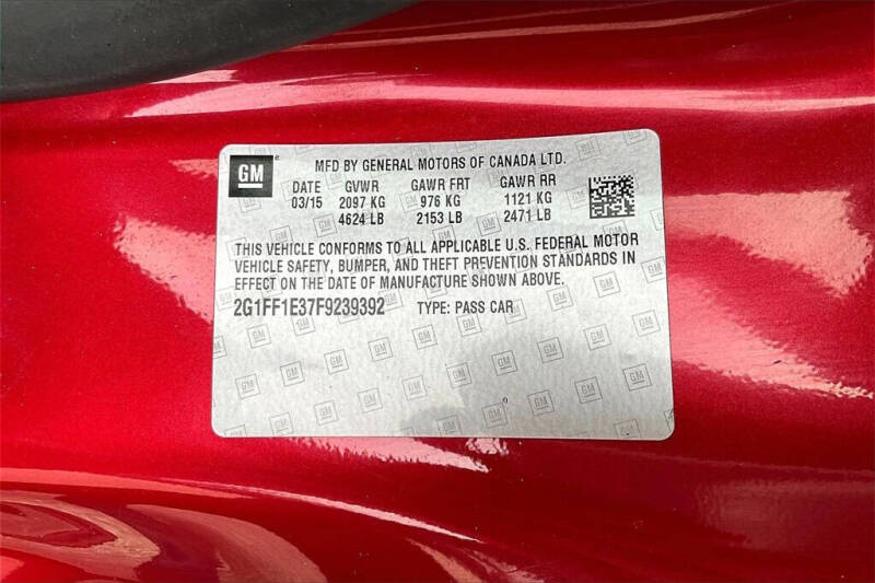 2015 Chevrolet Camaro LT