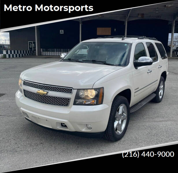 2011 Chevrolet Tahoe for sale at Metro Motorsports in Brook Park OH