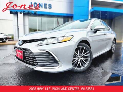 2022 Toyota Camry Hybrid for sale at Jones Chevrolet Buick Cadillac in Richland Center WI