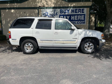 2001 GMC Yukon for sale at Boyle Buy Here Pay Here in Sumter SC