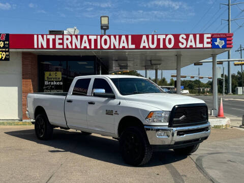 2018 RAM 2500 for sale at International Auto Sales in Garland TX