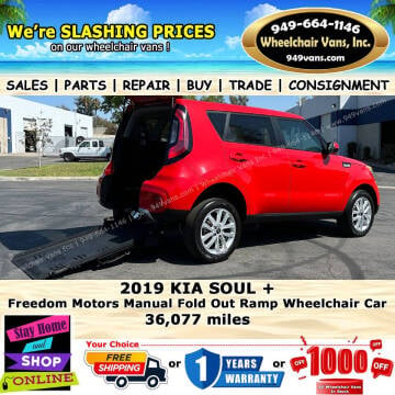 2019 Kia Soul for sale at Wheelchair Vans Inc in Laguna Hills CA