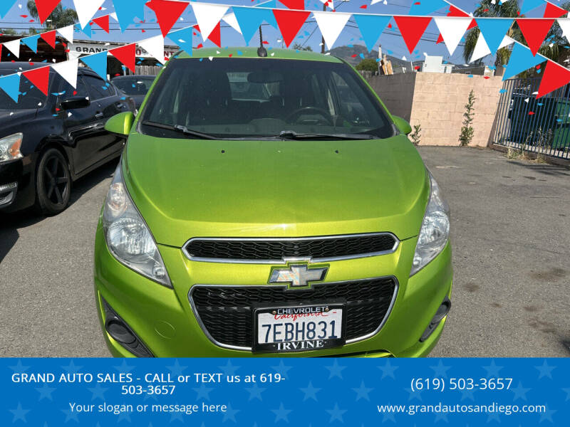 2014 Chevrolet Spark for sale at GRAND AUTO SALES - CALL or TEXT us at 619-503-3657 in Spring Valley CA